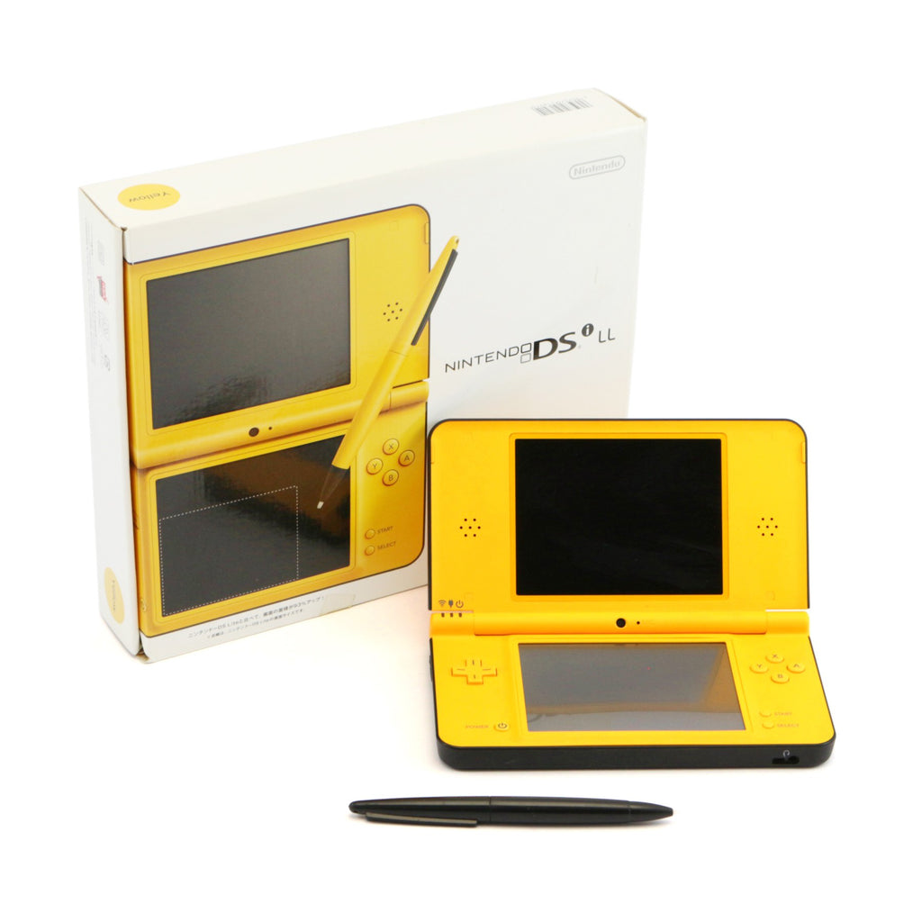 Konsole DSi XL gelb + Netzteil (JP)