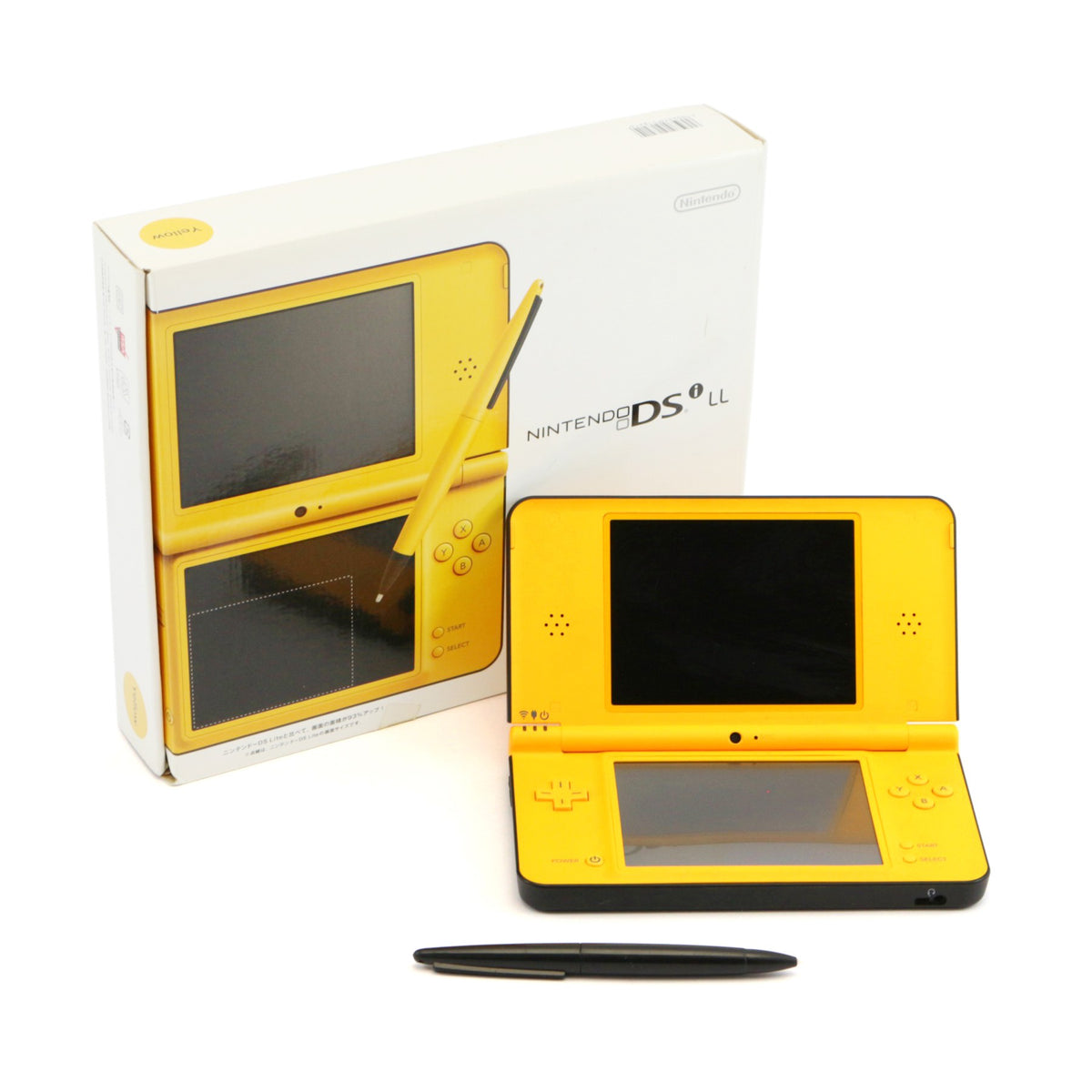Konsole DSi XL gelb + Netzteil (JP)