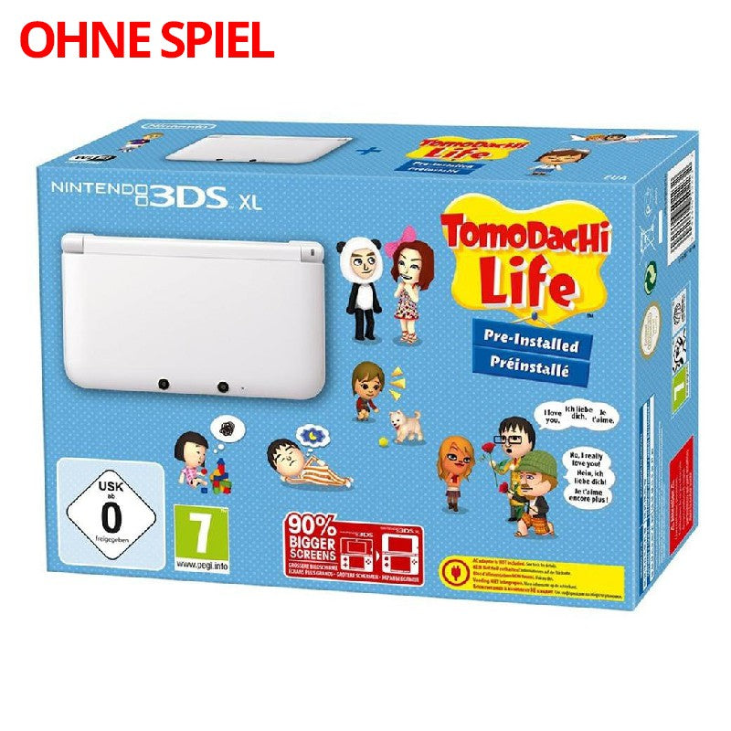 Konsole XL TomoDachi Life Edition weiß + Netzteil