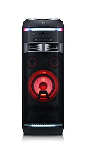 LG OK75 High Power HiFi System chrom-schwarz-rot [LG Electronics]