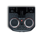 LG OK75 High Power HiFi System chrom-schwarz-rot [LG Electronics]