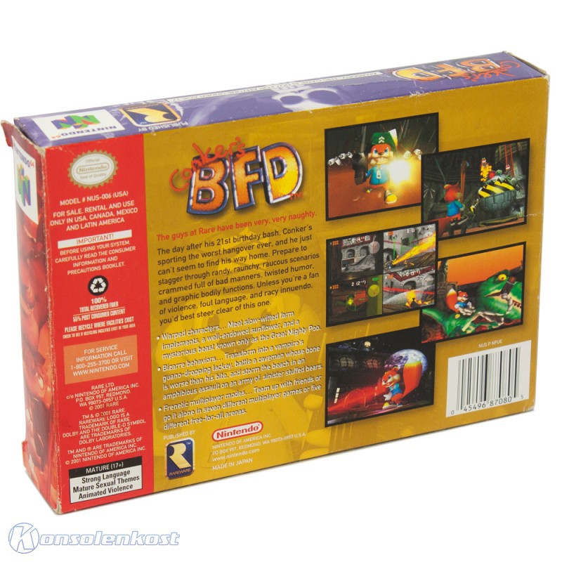 Conker's Bad Fur Day BFD (US)