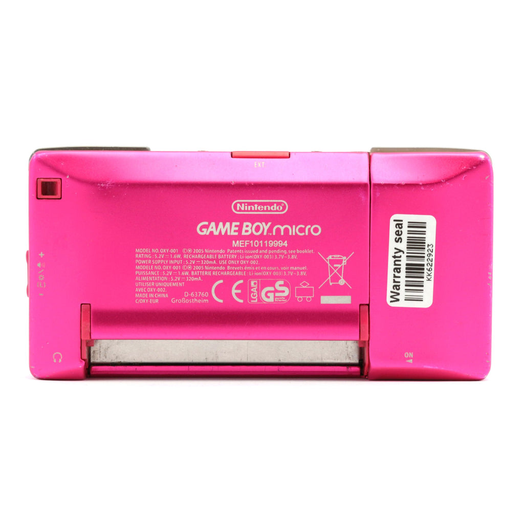 Konsole pink mit rosernem Kirby Faceplate