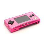 Konsole pink mit rosernem Kirby Faceplate