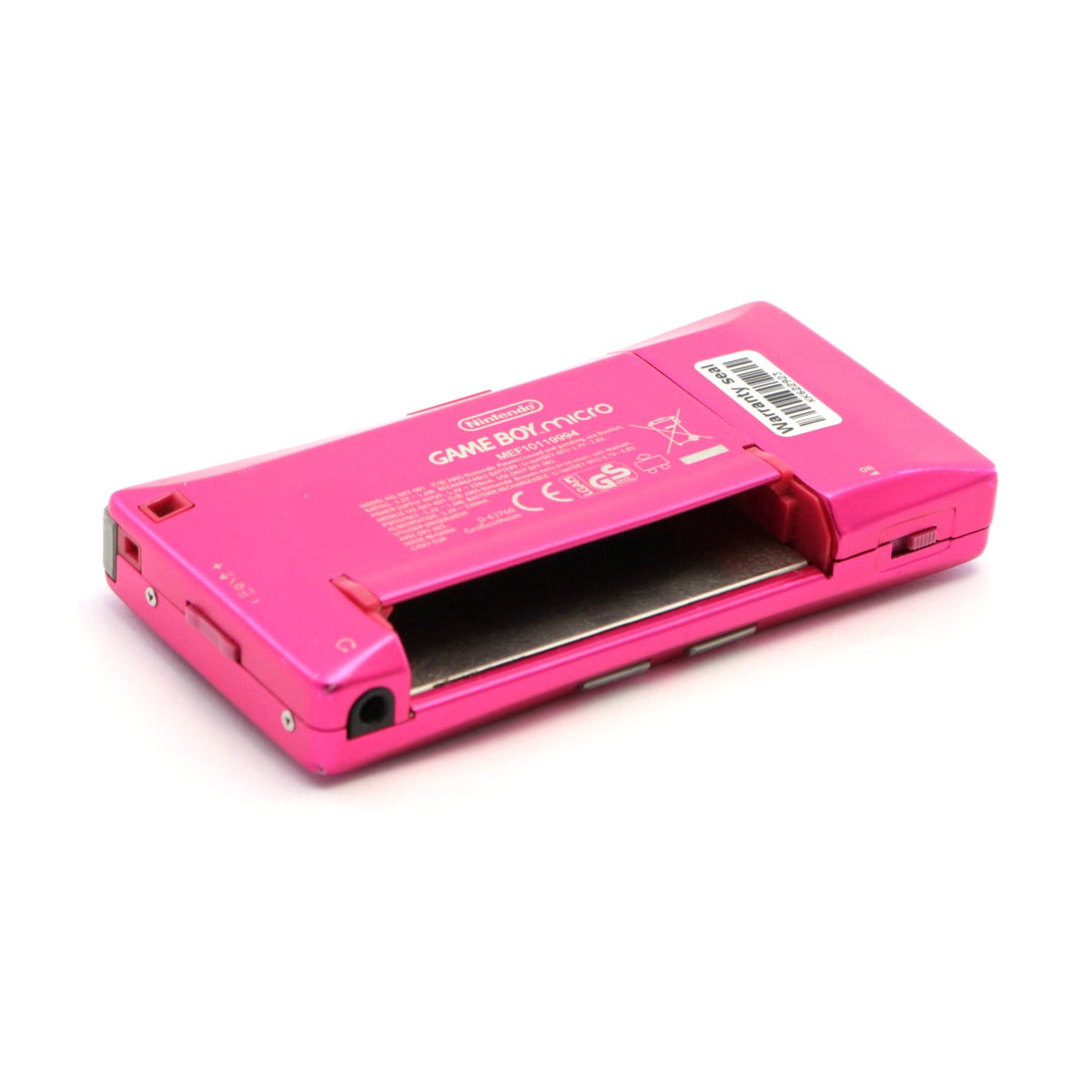 Konsole pink mit rosernem Kirby Faceplate