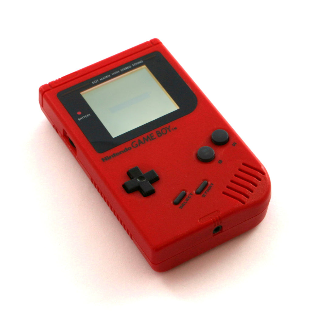 Konsole Classic DMG-01 rot Red Zora + Backlight blau