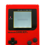 Konsole Classic DMG-01 rot Red Zora + Backlight blau