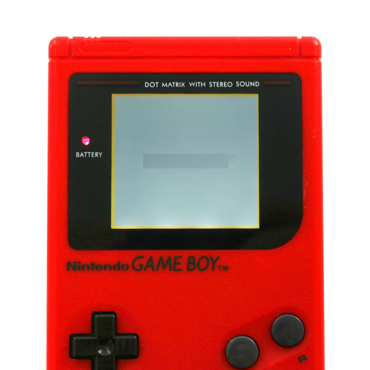 Konsole Classic DMG-01 rot Red Zora + Backlight blau