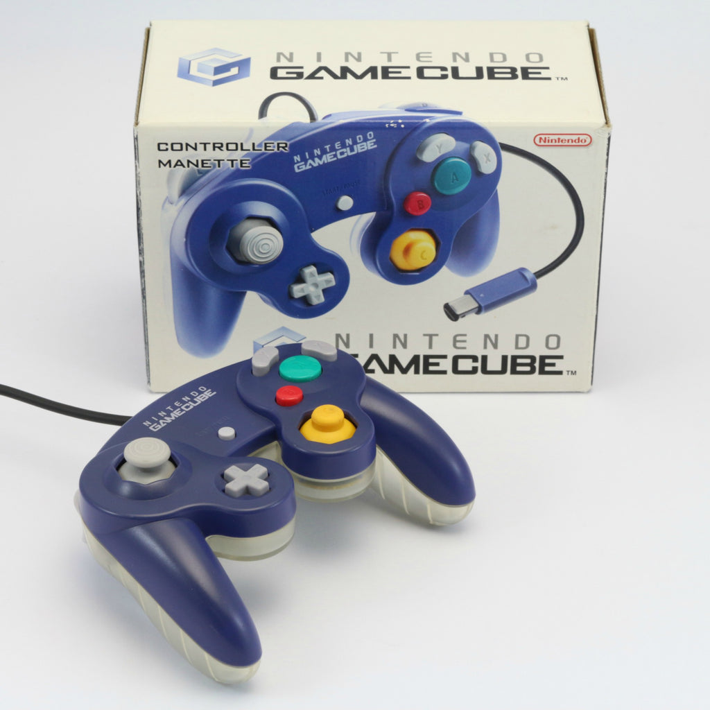 Original Nintendo Controller / Pad lila-transparent DOL-003