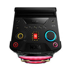 SA 189: NTX400 Nitro Party Sound Tower schwarz-rot [Philips] BESCHÄDIGT