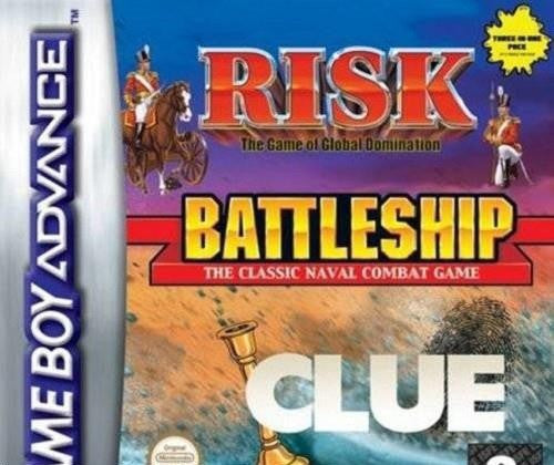 3 in 1: Risk + Battleship + Clue