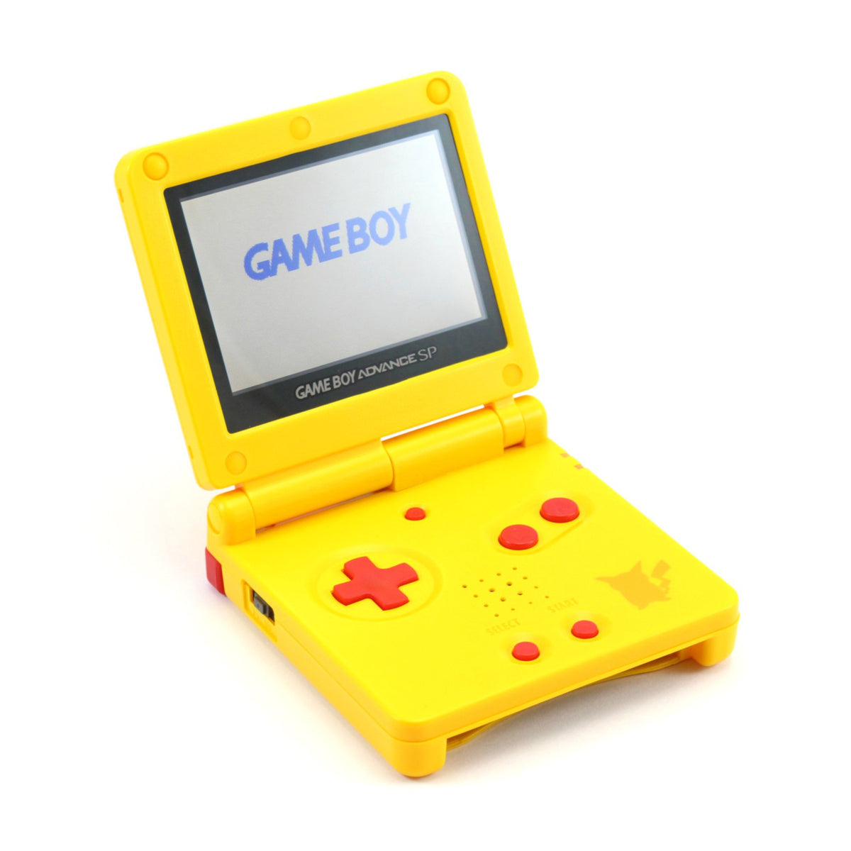 Konsole GBA SP Pikachu Edition IPS V3 Mod + Colorchange + Pixel Effekt + OSD + Netzteil — Pikachu Edition IPS V3 Mod