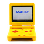 Konsole GBA SP Pikachu Edition IPS V3 Mod + Colorchange + Pixel Effekt + OSD + Netzteil — Pikachu Edition IPS V3 Mod