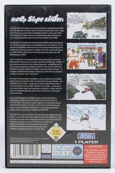 Steep Slope Sliders