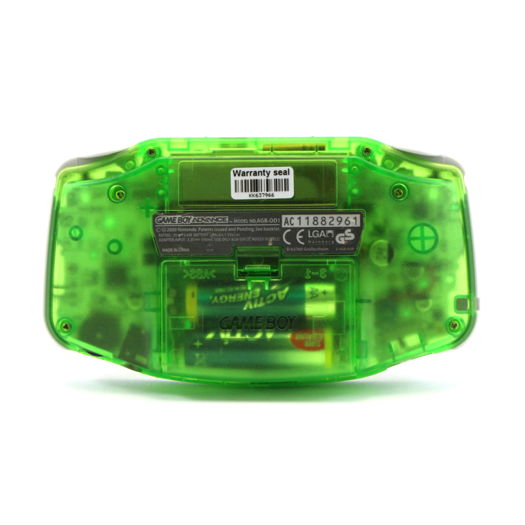 Konsole GBA AGS-101 IPS LCD Display Mod grün-transparent