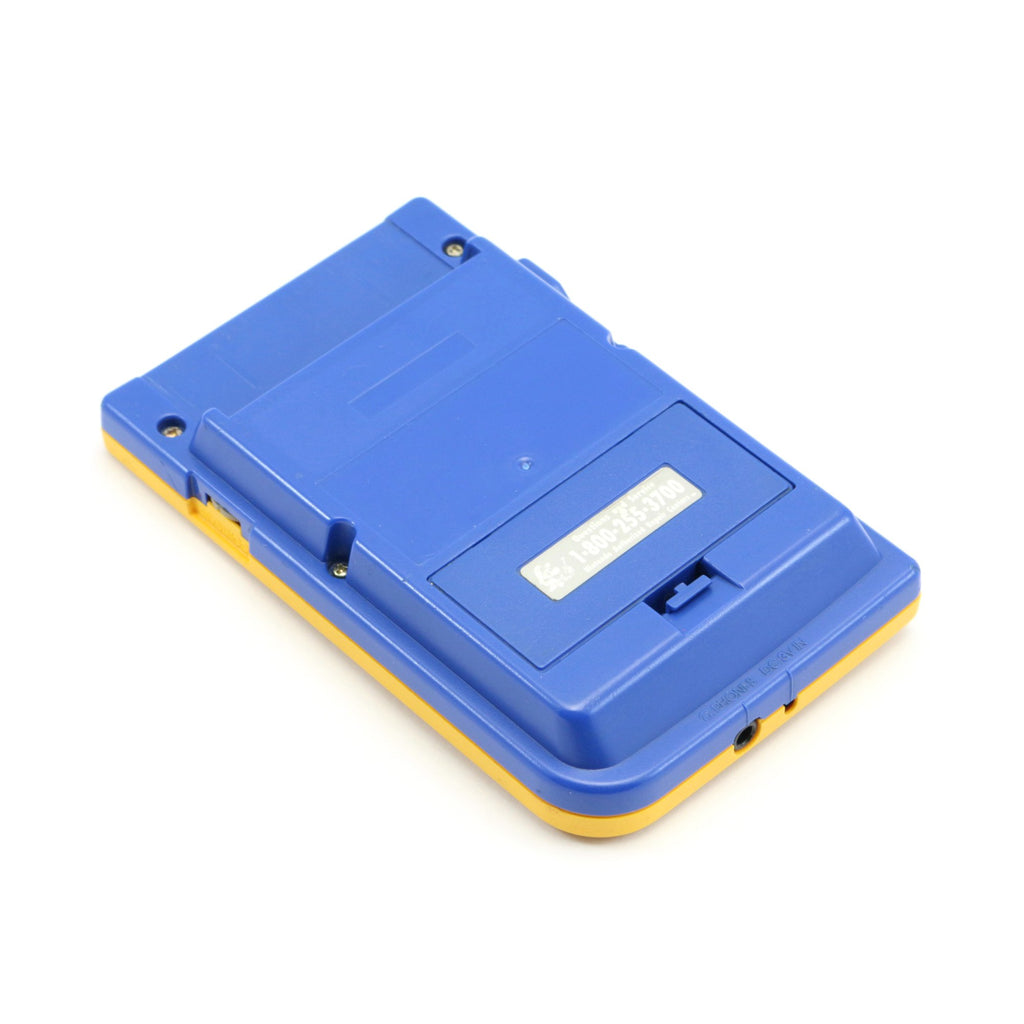 Custom Case: GBC Limited Pokemon Yellow & Blue Edition Lookalike mit farbigen Buttons