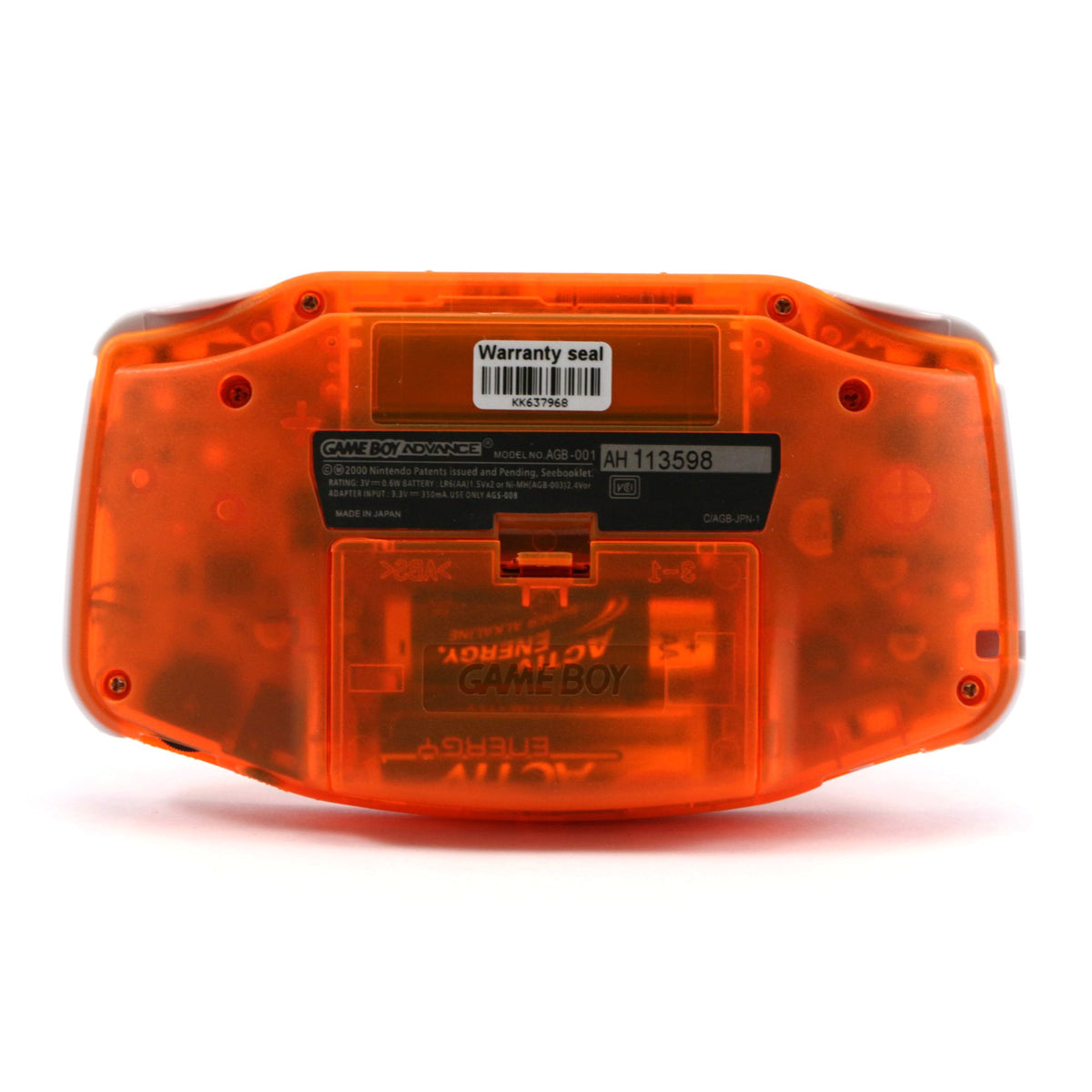 Konsole orange-transp. IPS LCD Display Mod