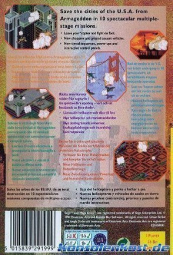 Urban Strike: The Sequel to Jungle Strike (EU)