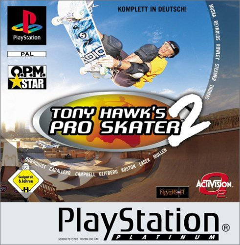 Tony Hawk's Pro Skater 2 (DE) — Platinum