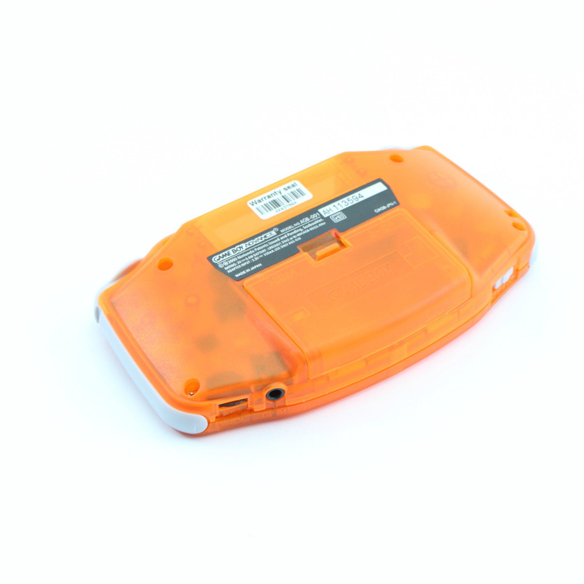 Konsole mit LCD-Mod Orange-Transparent