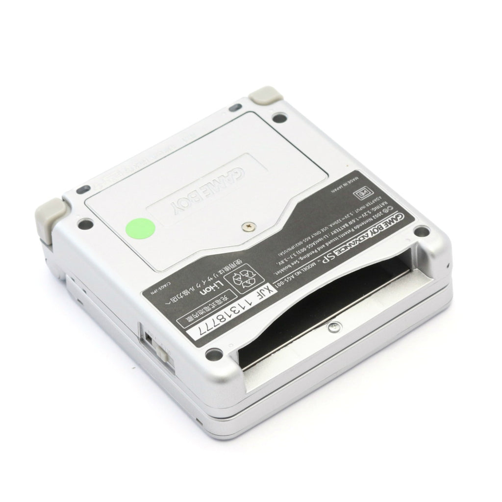 Konsole GBA SP AGS-001 silber IPS V2 LCD Display Mod + Netzteil