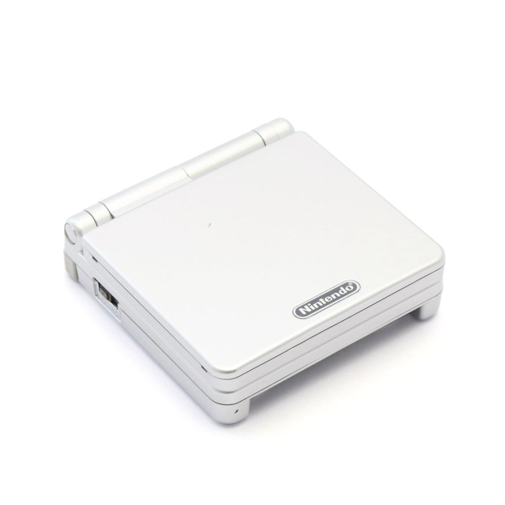 Konsole GBA SP AGS-001 silber IPS V2 LCD Display Mod + Netzteil