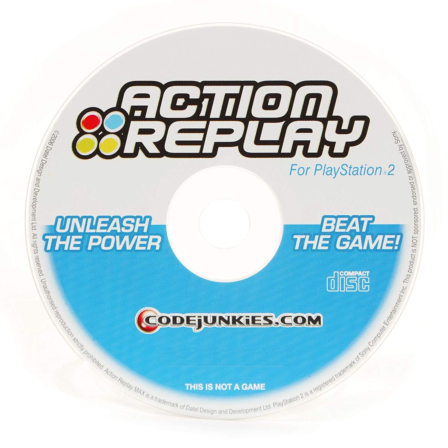 Action Replay Max Drive Software Disc