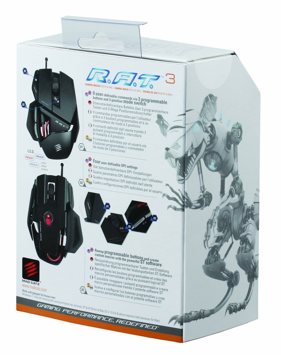 R.A.T. 3 Gaming Mouse [Mad Catz]
