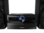 Panasonic SC-UX104EG-K CD Musiksystem, USB, DJ Jukebox, 300 Watt RMS schwarz