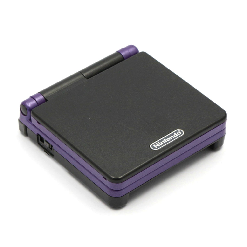Konsole GBA SP schwarz-lila + Netzteil