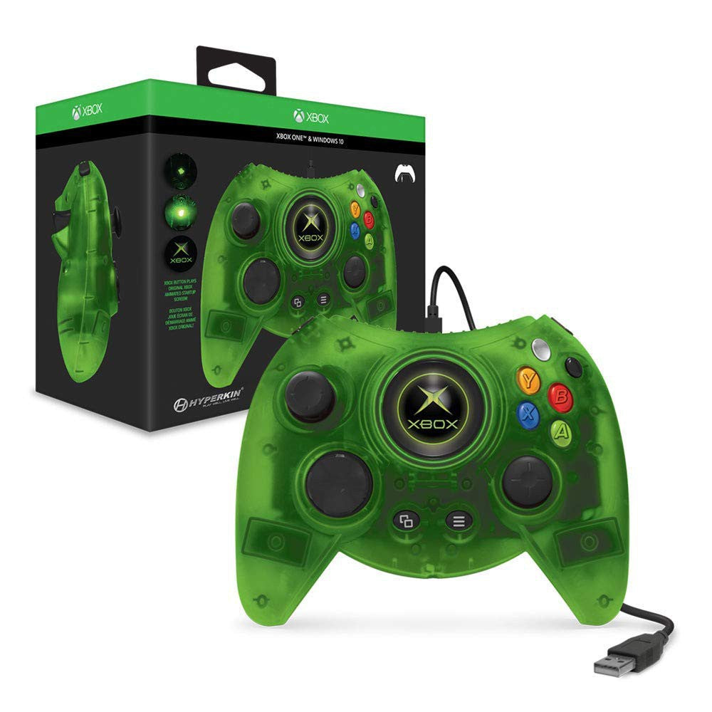 Offiziell lizenzierter Wired Controller Duke Green [Hyperkin] — Limited Edition