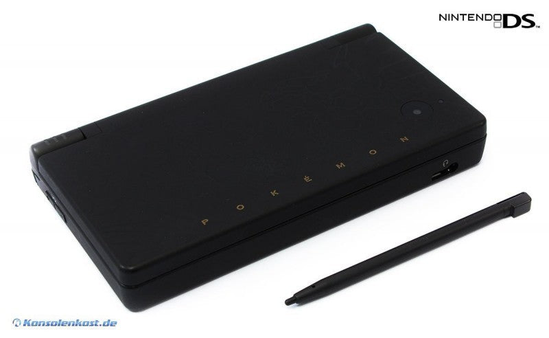 Konsole DSi schwarz Pokemon Edition + Netzteil — schwarz Pokemon Edition