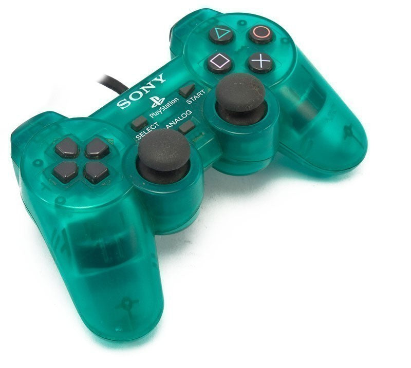 Original Dualshock 2 Controller SCPH-10010 Emerald Green grün-transp. [Sony]
