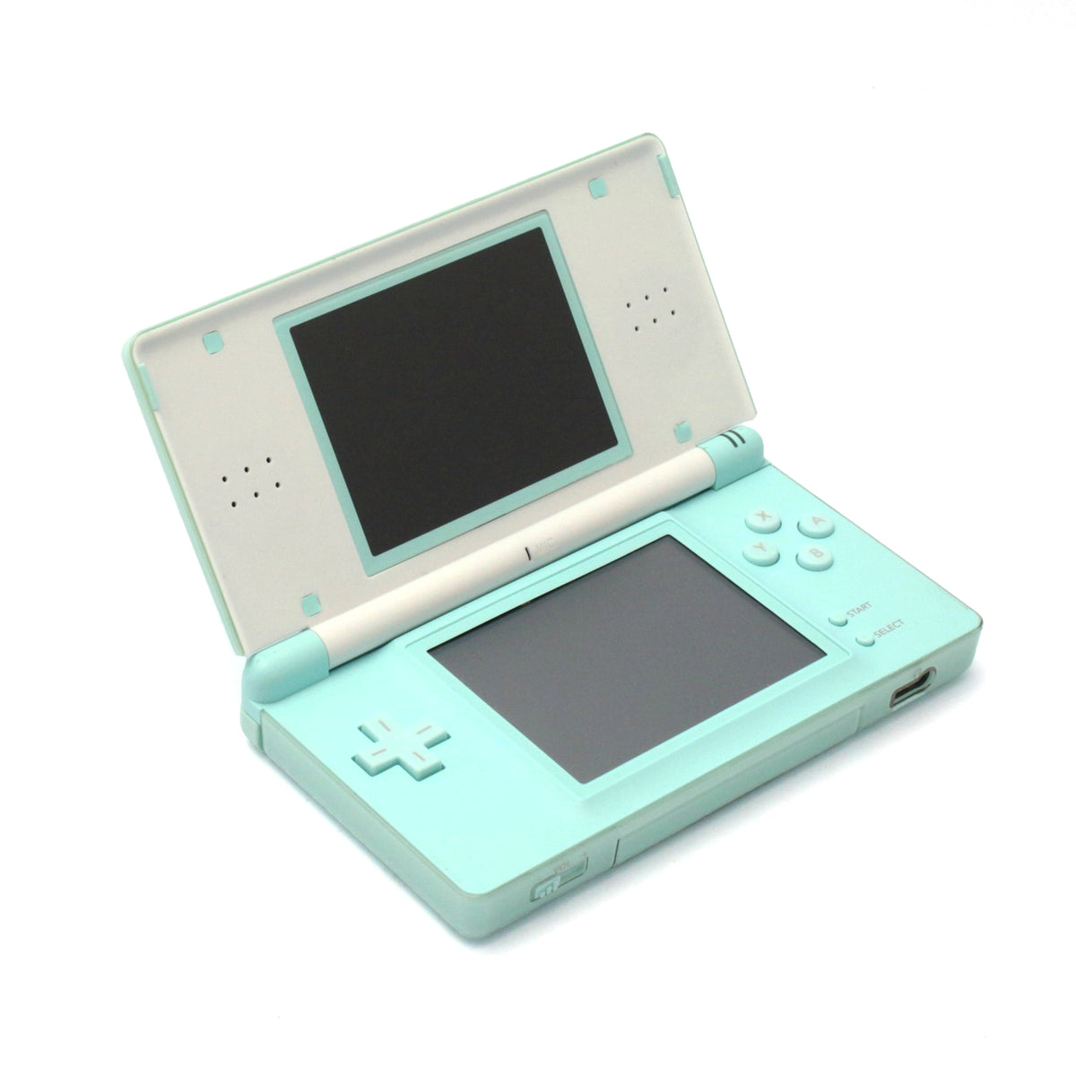 Konsole türkis-weiß Custom Case + Netzteil