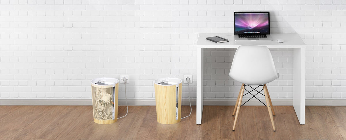 BlueLounge CN-LW Kabel-Bin light wood [BlueLounge]