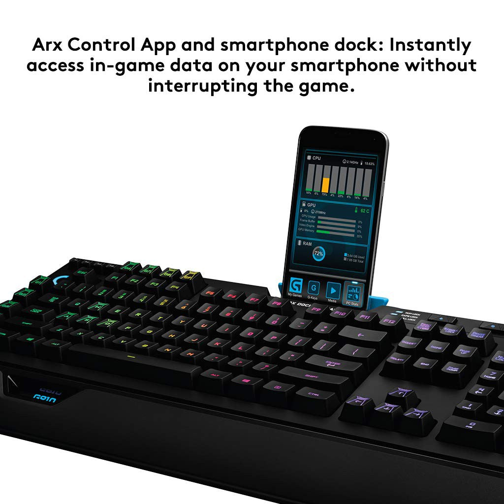Logitech G910 Mechanische Gaming-Tastatur black [Logitec