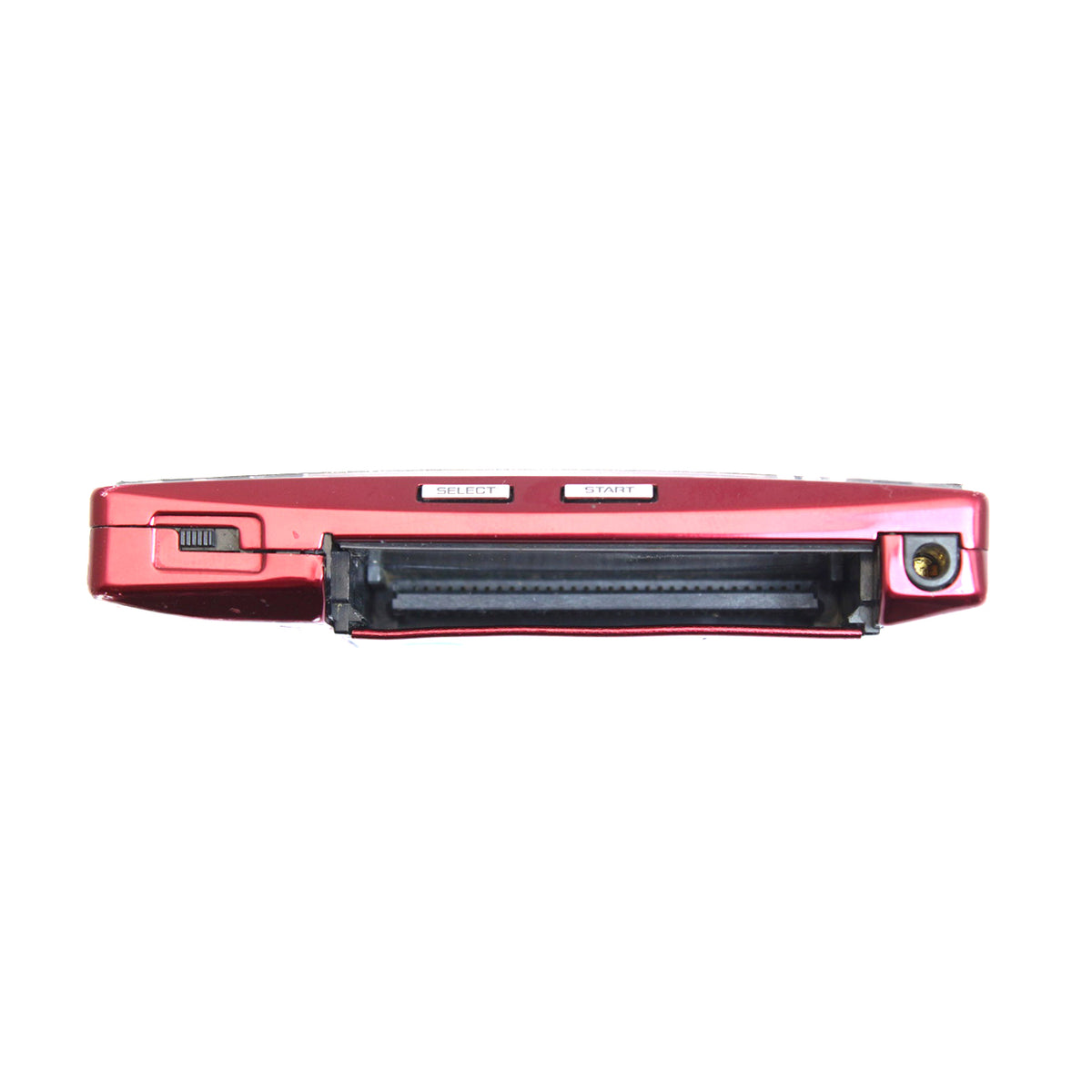 Konsole rot mit Gameboy Classic Faceplate + Netzteil