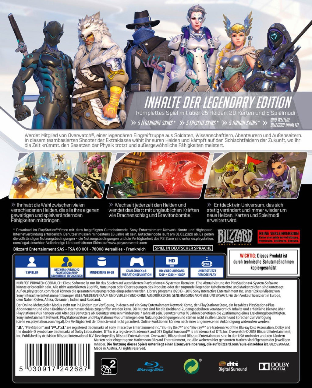Overwatch Legenday Edition (DE)