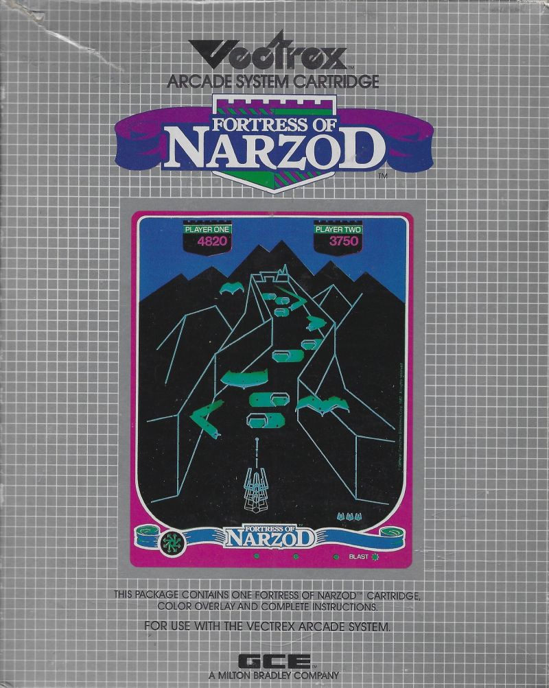 Vectrex: Fortress of Narzod