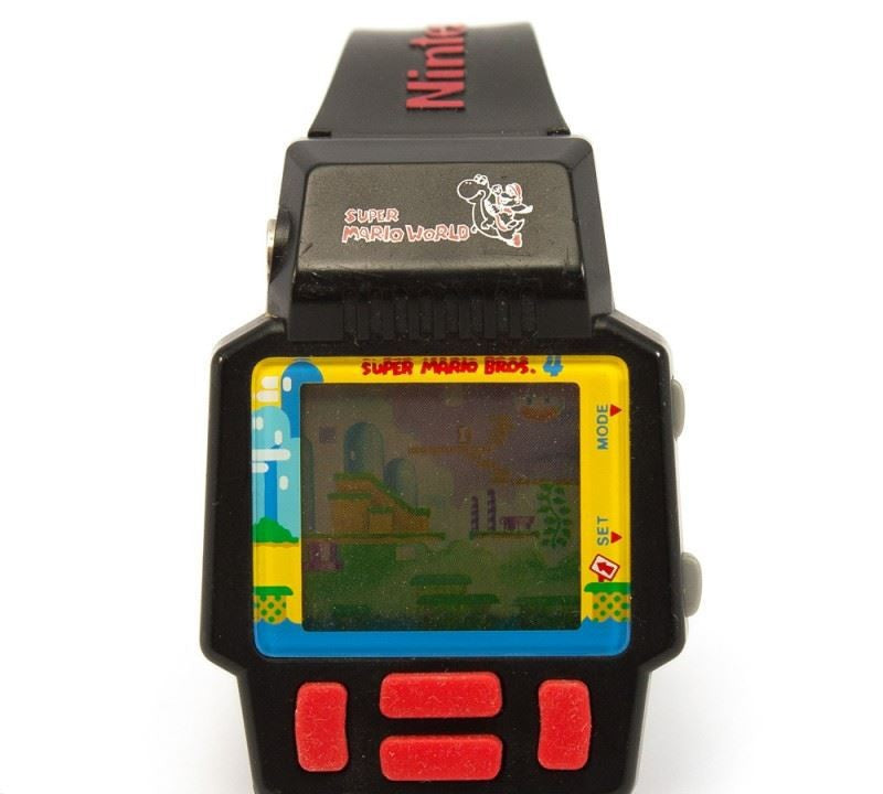 Original Digital Armbanduhr / Wrist Watch Super Mario Gameboy [Nintendo]