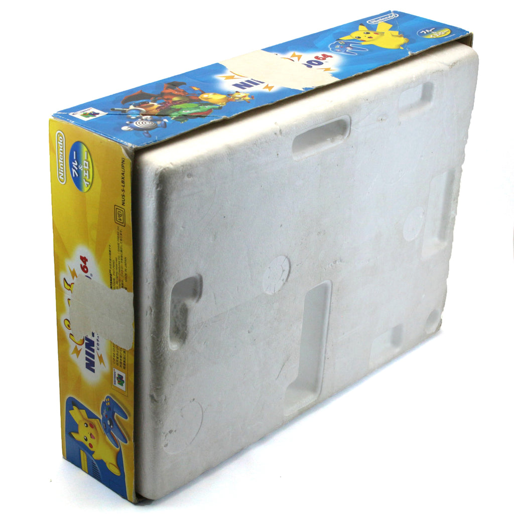 Konsole Pikachu Blue + Original Controller + Zubehör (JP)