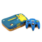 Konsole Pikachu Blue + Original Controller + Zubehör (JP)