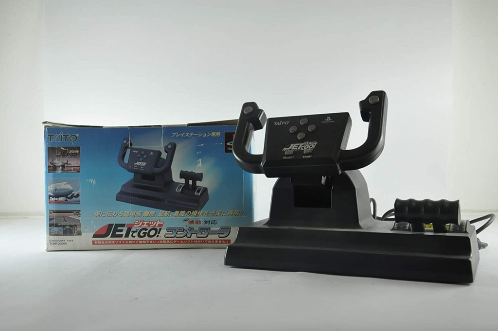Lenkrad + Pedale / Pace Wheel / Racing Wheel Jetgo [Taito]