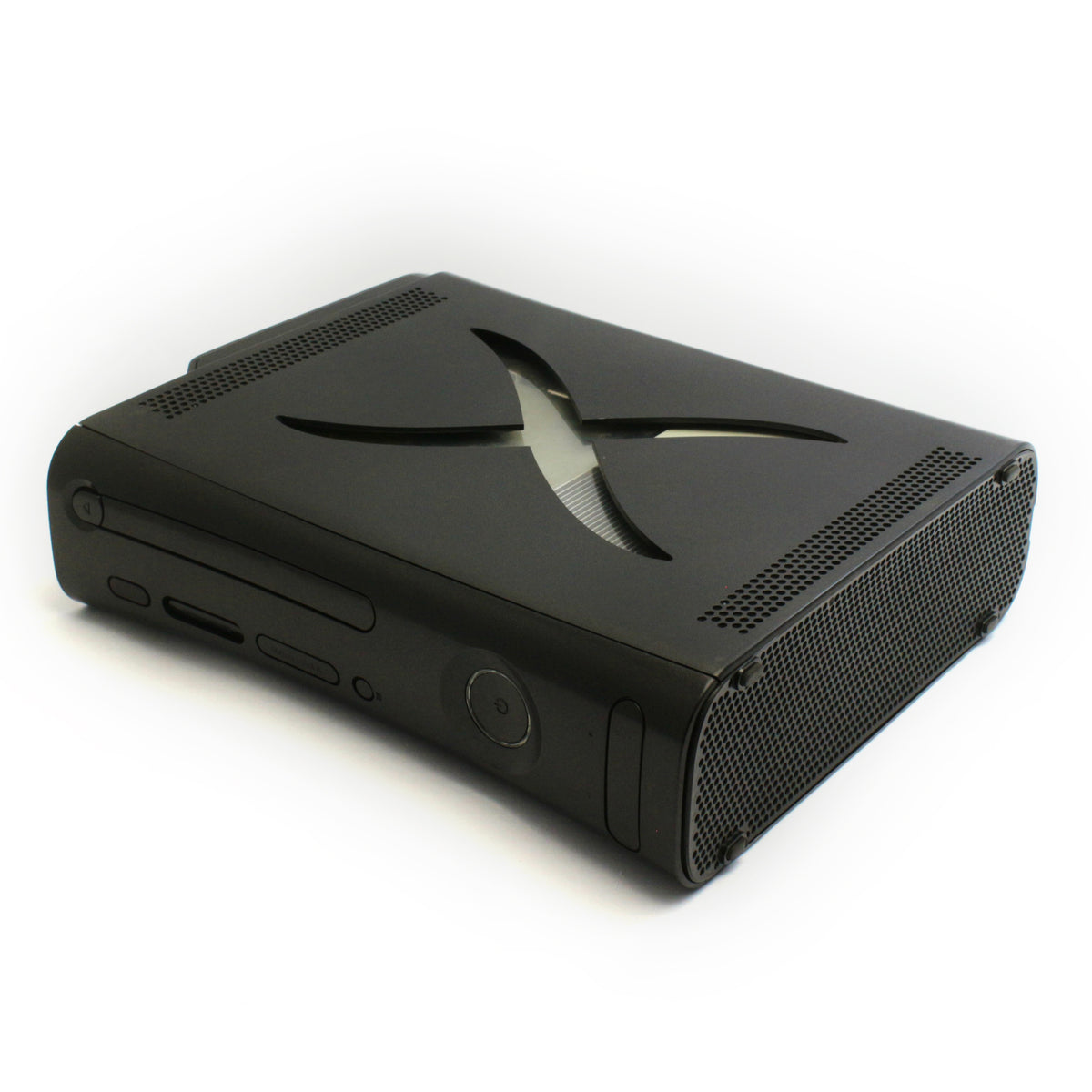 Konsole 60GB Schwarz Custom-Case X-Mod mit LED