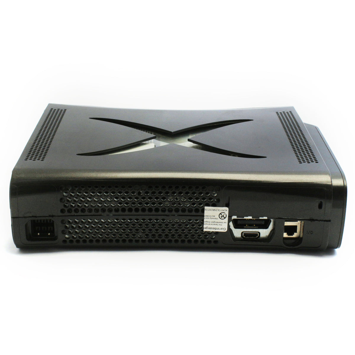 Konsole 60GB Schwarz Custom-Case X-Mod mit LED