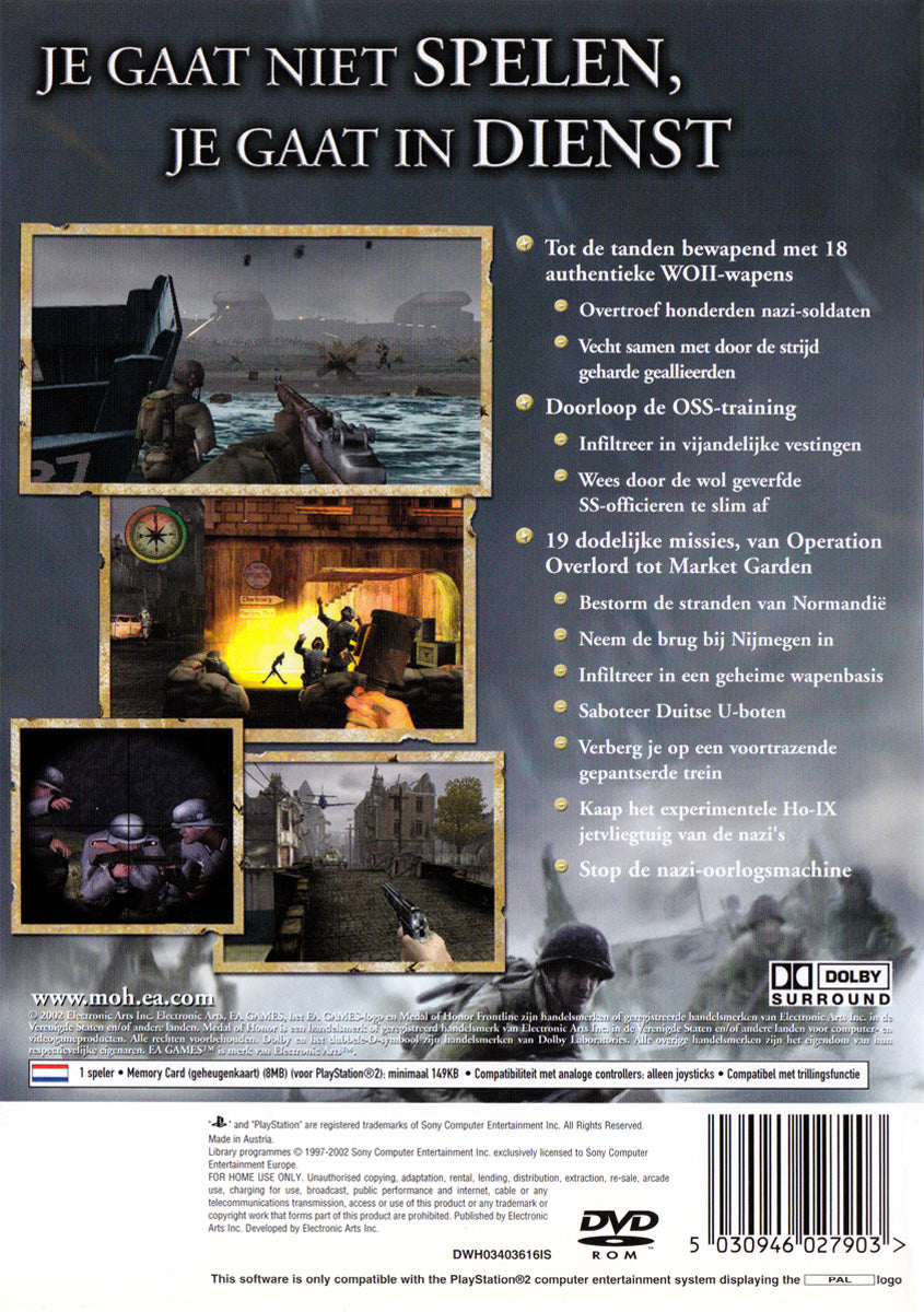 Medal of Honor: Frontline (NL) — Platinum