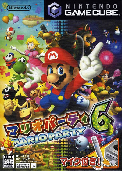 Mario Party 6 + Mikrofon (JP) — Big Box
