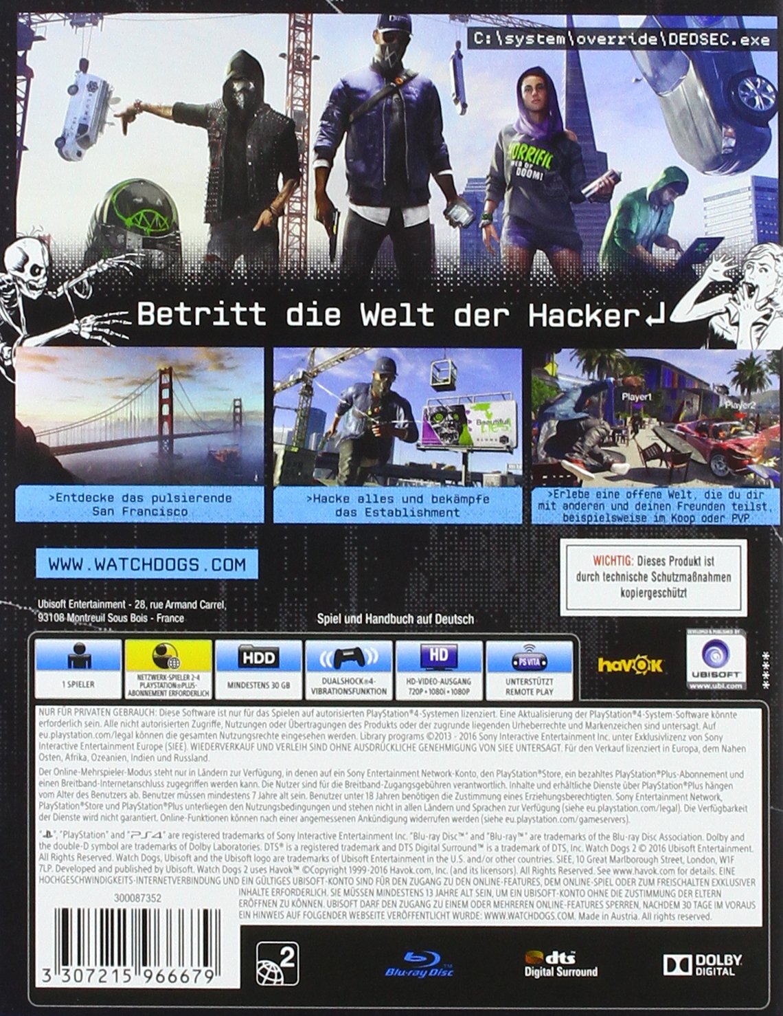 Watch Dogs 2 (DE)