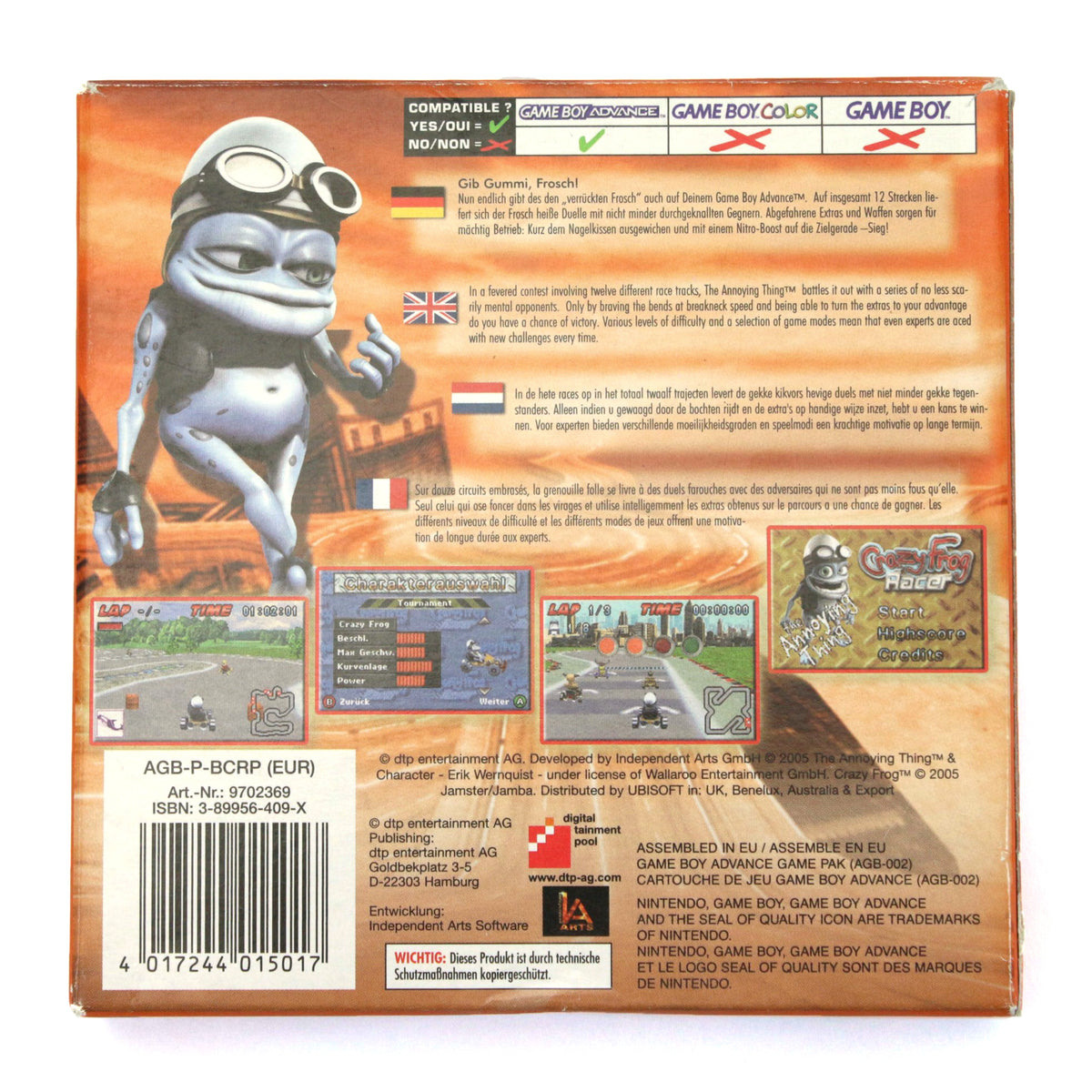 Crazy Frog Racer featuring The Annoying Thing