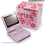 Konsole GBA SP rosa - pink + Netzteil
